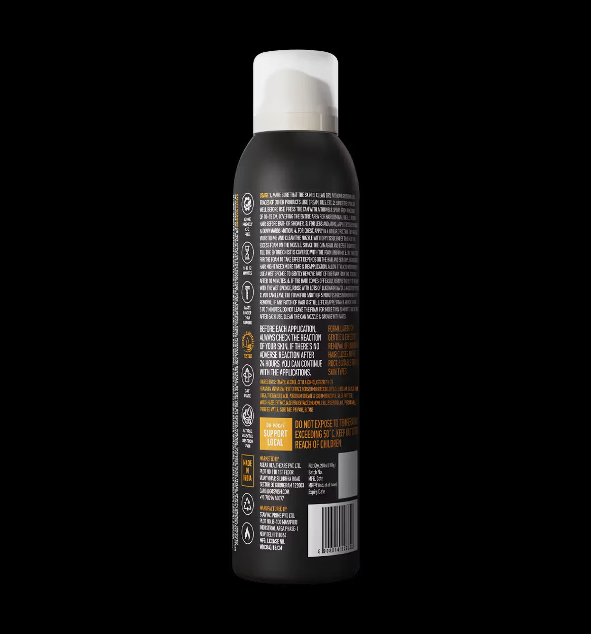 Skin-Friendly Formula for Easy Use